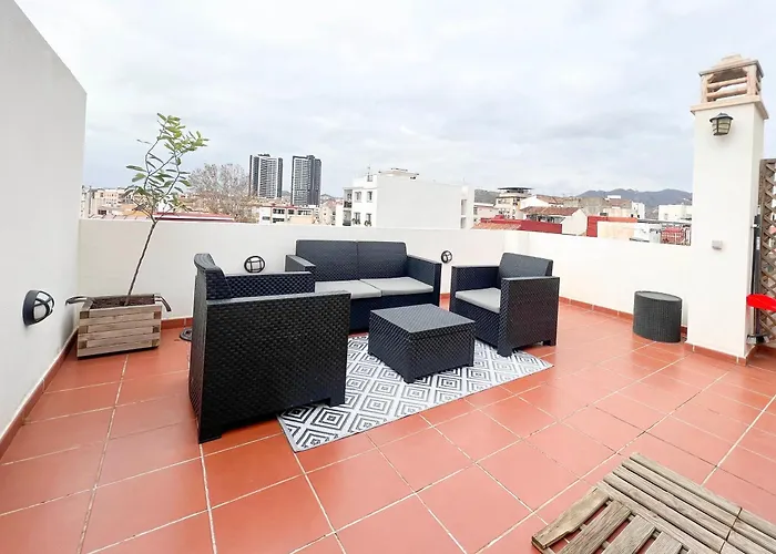 Barcelo 30, Terrace, Center, Garage On Request, Quite Neighborhood, Ba
