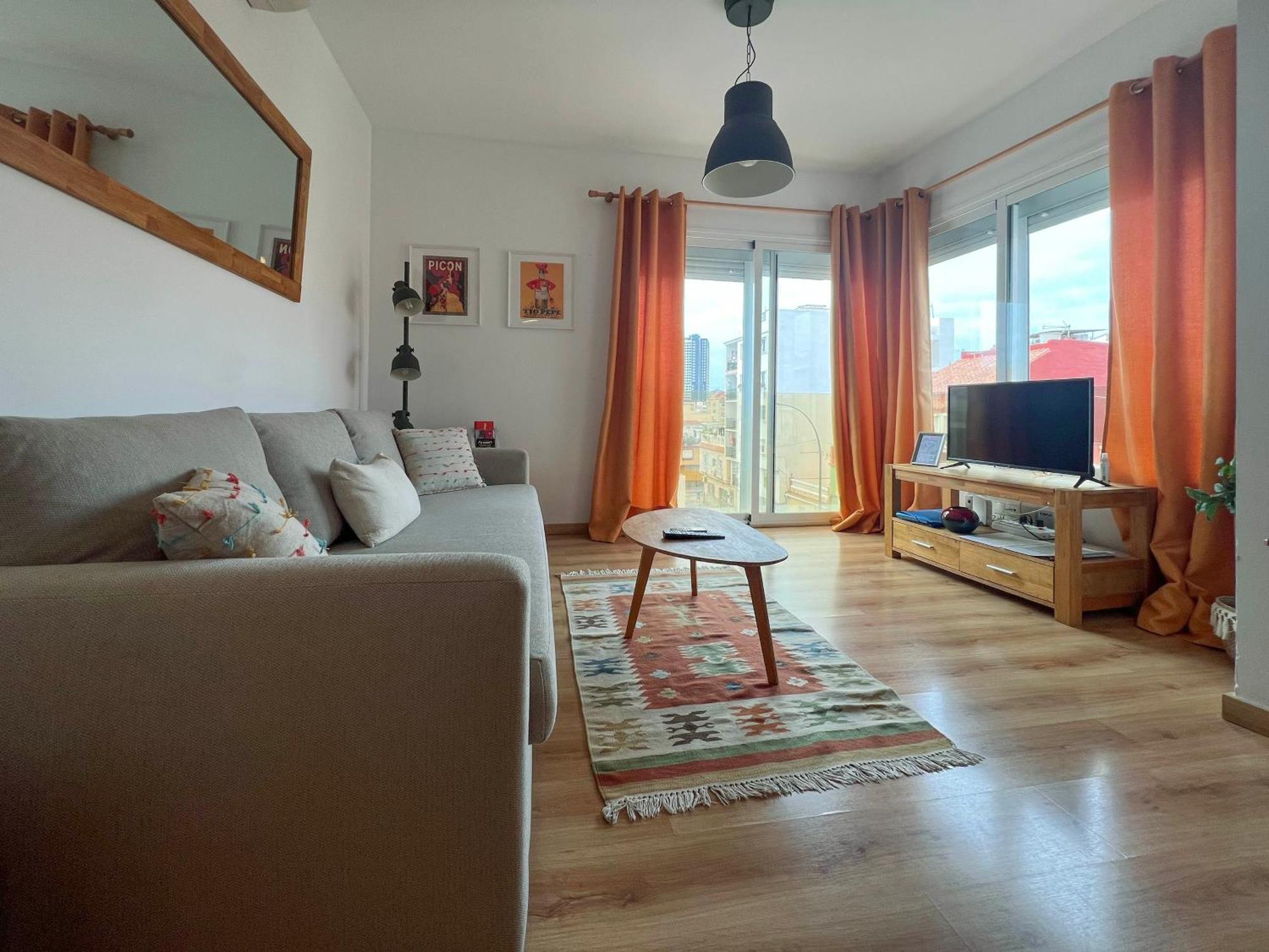 Barcelo 30, Terrace, Center, Garage On Request, Quite Neighborhood, Ba Apartment *